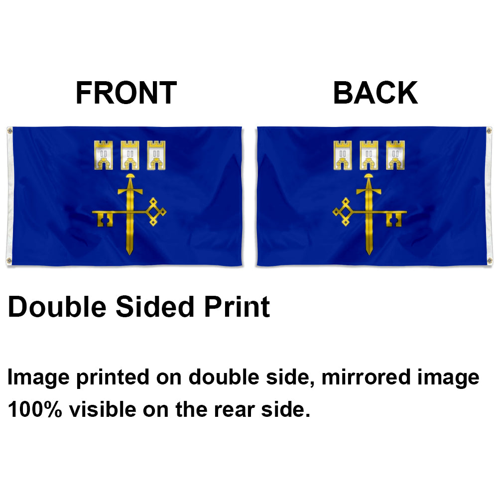 Ternopil Oblast, Ukraine flag 3x5ft banner man cave