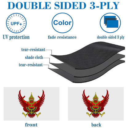 Thailand National Emblem flag 3x5ft banner man cave