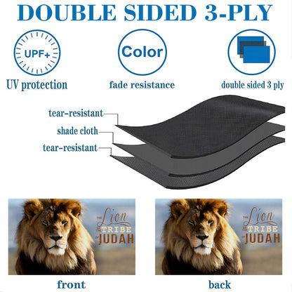 The Lion Of The Tribe Of Judah flag 3x5ft banner man cave