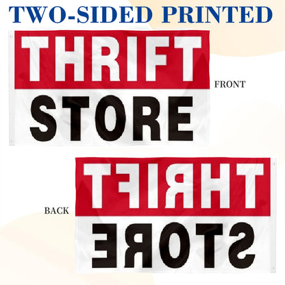 Thrift Store flag 3x5ft banner man cave