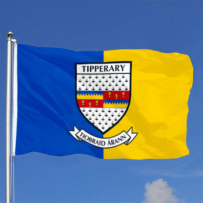 Tipperary County Coat of Arms Ireland flag 3x5ft banner man cave