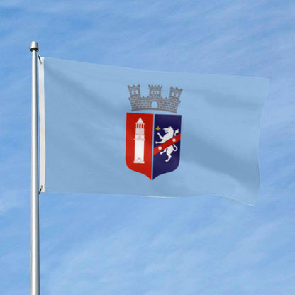 Tirana, Albania Theme Flag: 3x5ft Man Cave Balkan Regional Culture-Style Banner