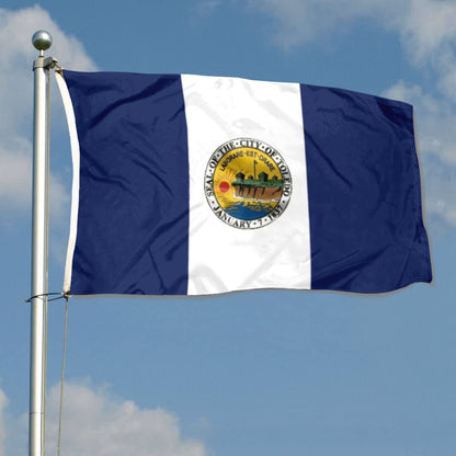 Toledo, Ohio Theme Flag: 3x5ft Man Cave American Urban Culture-Style Banner