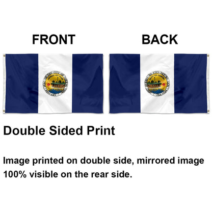 Toledo, Ohio Theme Flag: 3x5ft Man Cave American Urban Culture-Style Banner