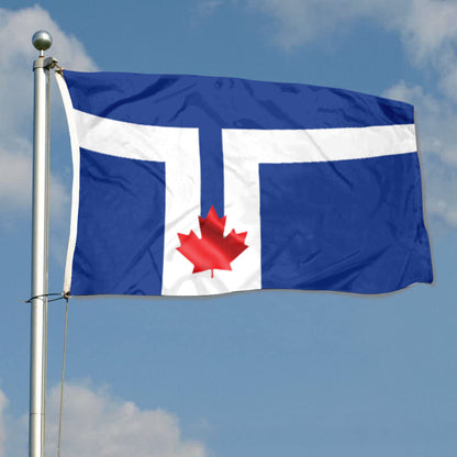 Toronto City Theme Flag: 3x5ft Man Cave Canadian Urban Culture-Style Banner