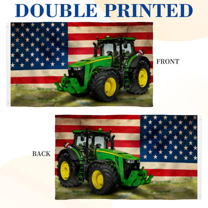 Tractor No Farmers No Food flag 3x5ft banner man cave