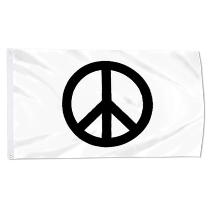 Traditional Peace Sign flag 3x5ft banner man cave