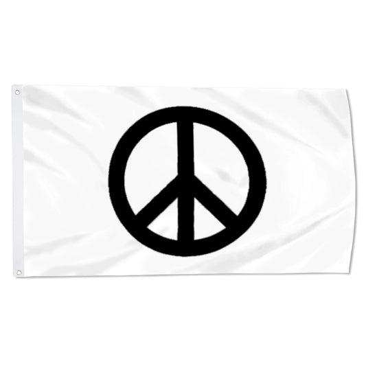 Traditional Peace Sign flag 3x5ft banner man cave