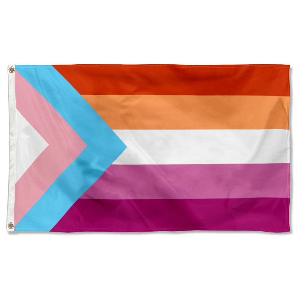Transgender Lesbian Transbian flag 3x5ft banner man cave
