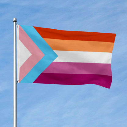 Transgender Lesbian Transbian flag 3x5ft banner man cave