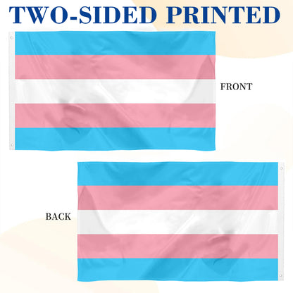 Transgender Pride flag 3x5ft banner man cave
