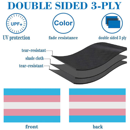 Transgender Pride flag 3x5ft banner man cave