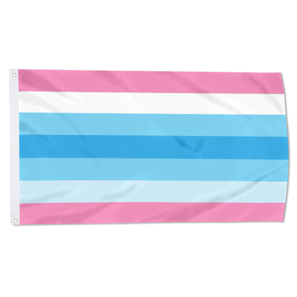 Transmasculine flag 3x5ft banner man cave