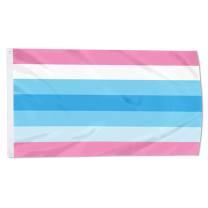 Transmasculine flag 3x5ft banner man cave
