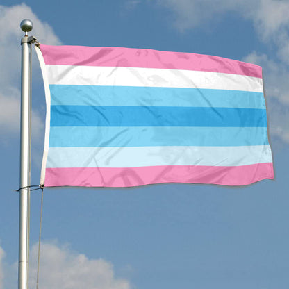 Transmasculine flag 3x5ft banner man cave