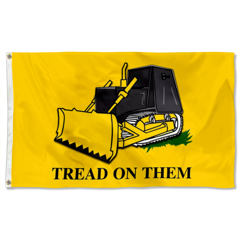 Tread On Them flag 3x5ft banner man cave