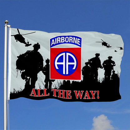 82nd Airborne Division flag 3x5ft banner man cave