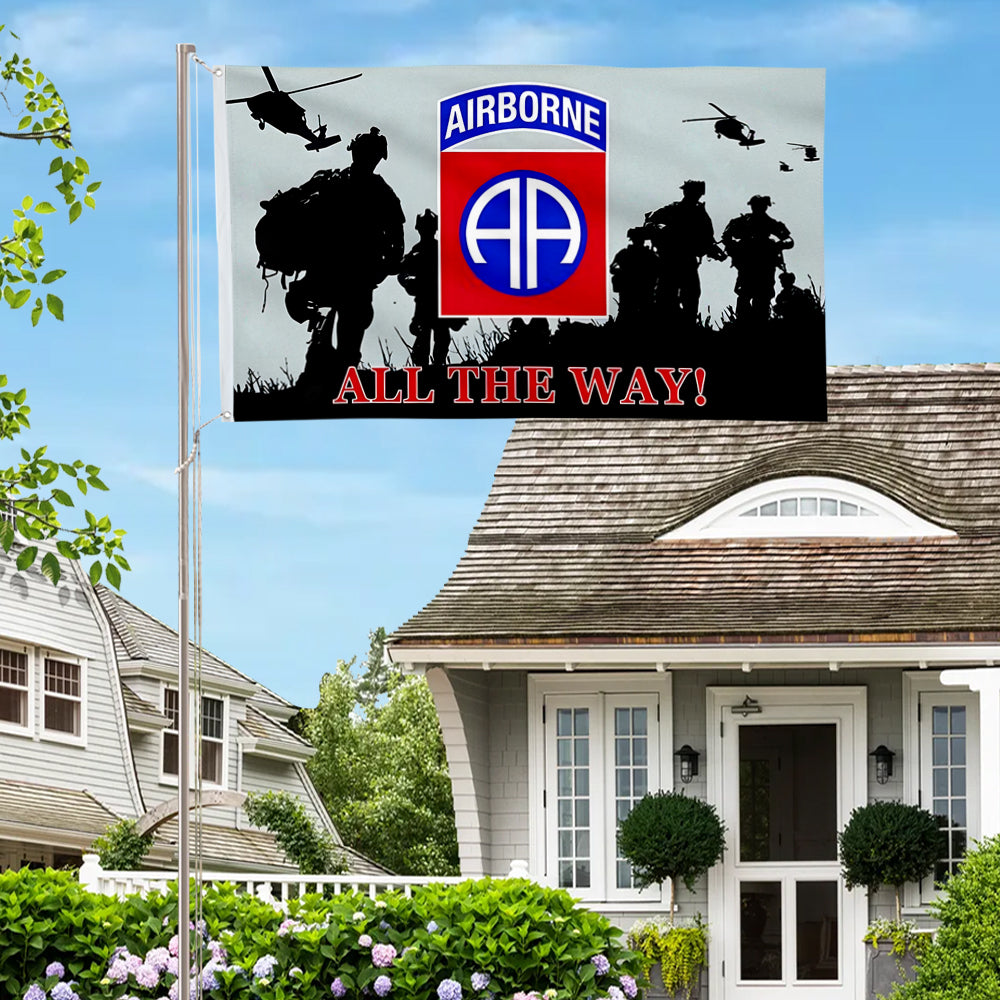82nd Airborne Division flag 3x5ft banner man cave