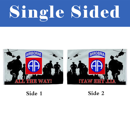 82nd Airborne Division flag 3x5ft banner man cave