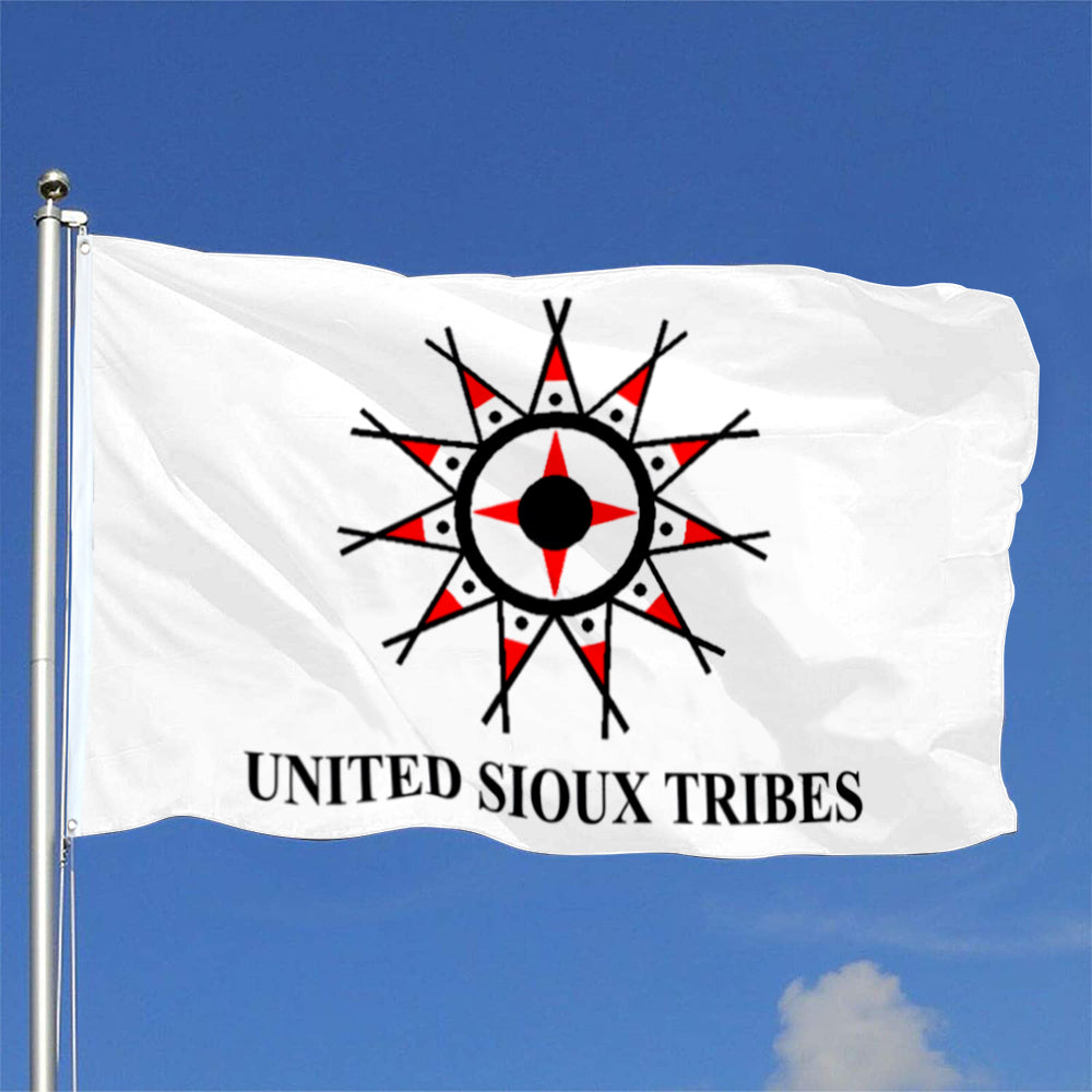 United Sioux Tribes flag 3x5ft banner man cave