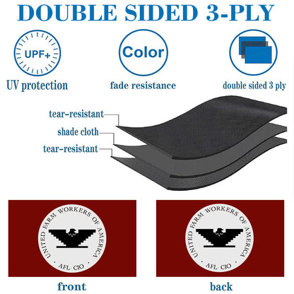 United Farm Workers flag 3x5ft banner man cave