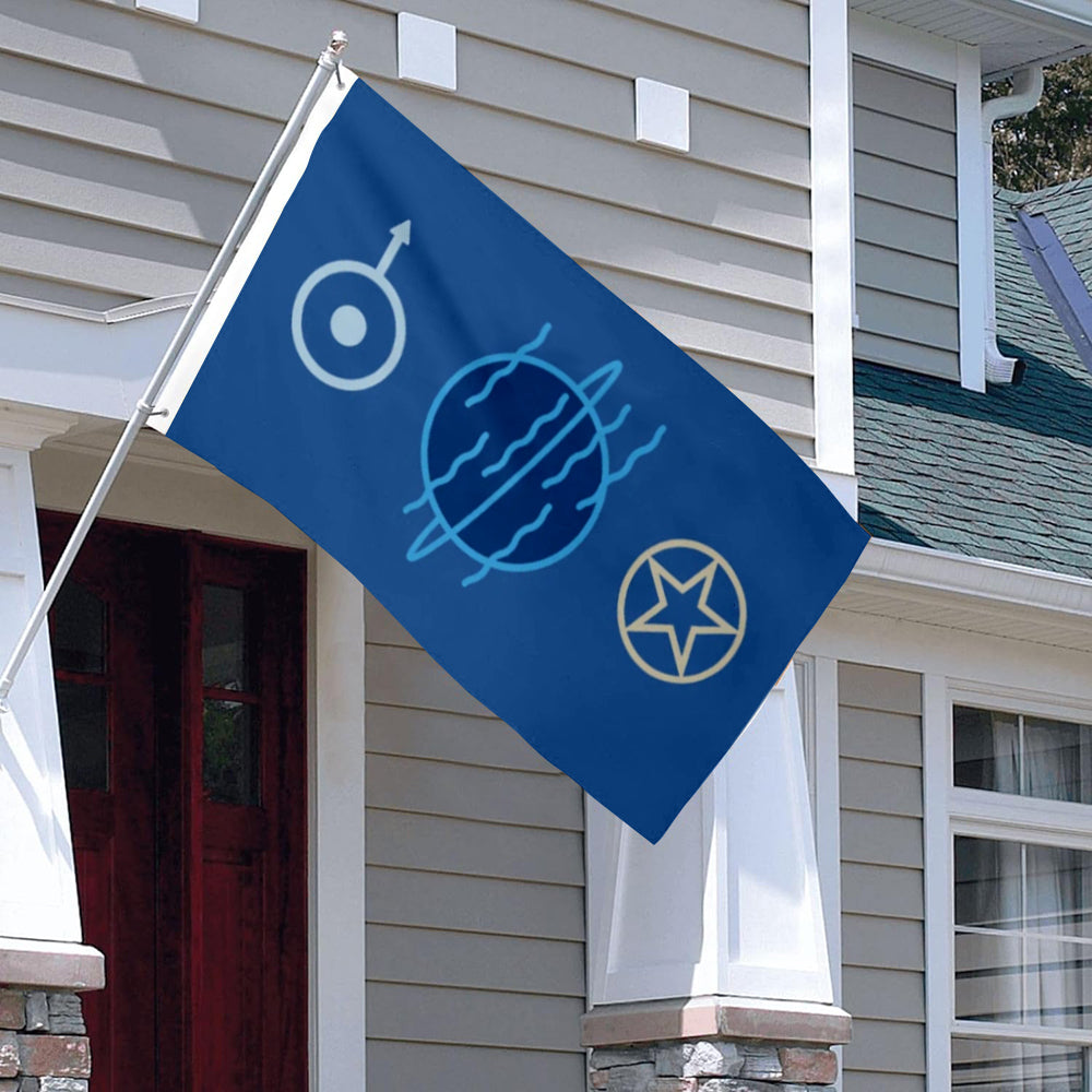 Uranus flag 3x5ft banner man cave