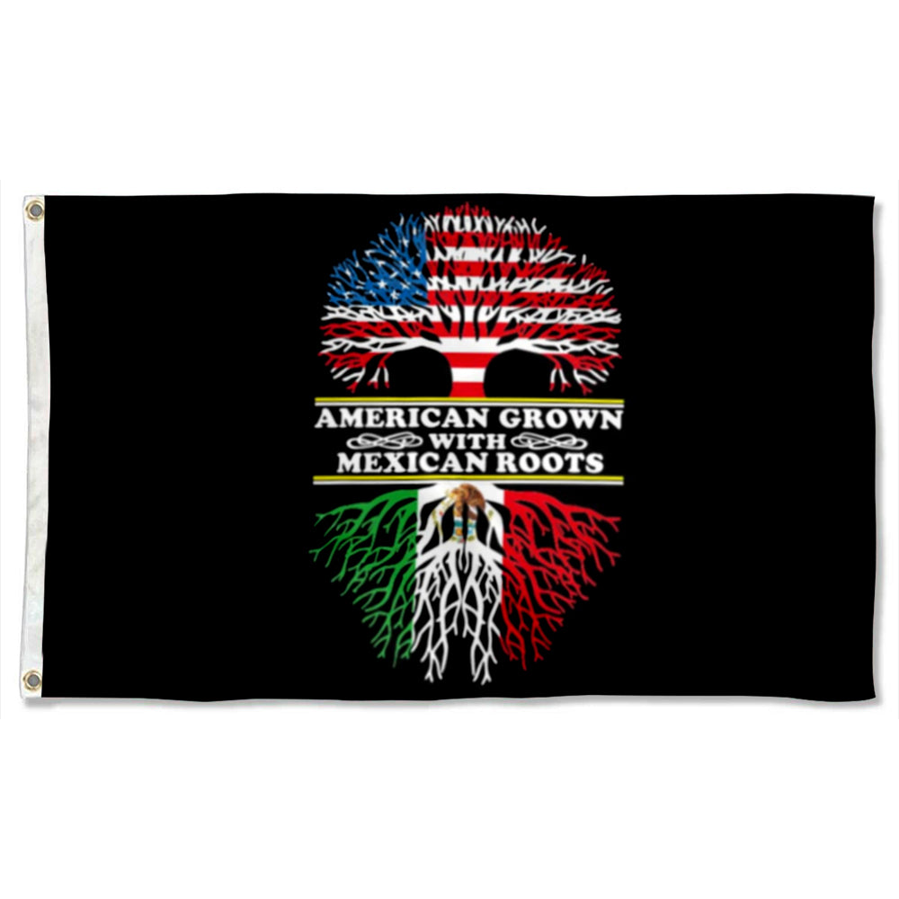 USA Mexico Friendship flag 3x5ft banner man cave