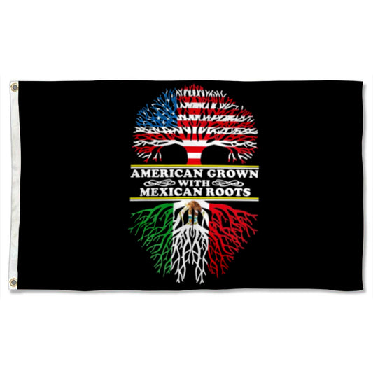 USA Mexico Friendship flag 3x5ft banner man cave