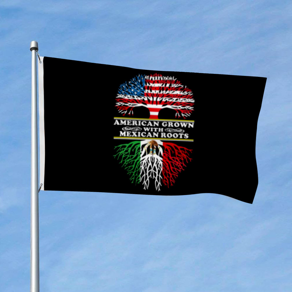 USA Mexico Friendship flag 3x5ft banner man cave