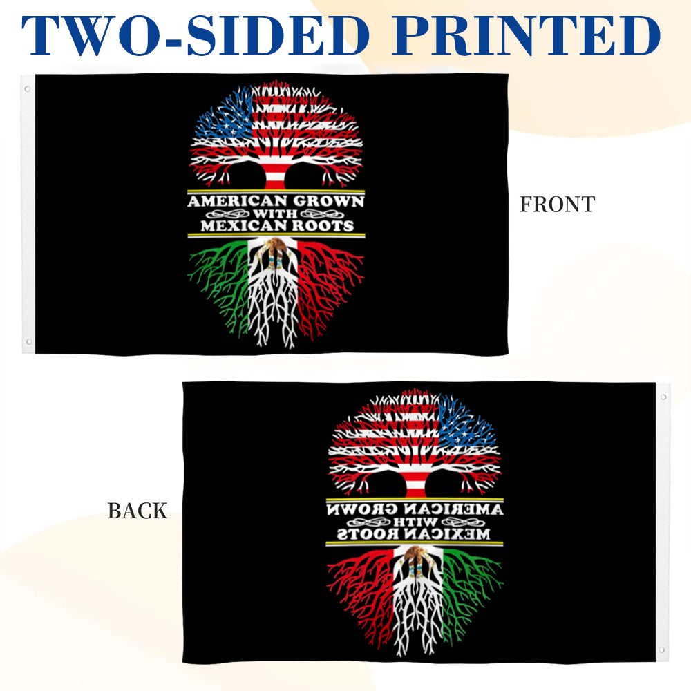 USA Mexico Friendship flag 3x5ft banner man cave