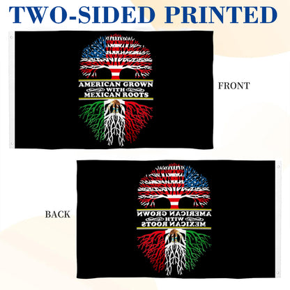 USA Mexico Friendship flag 3x5ft banner man cave