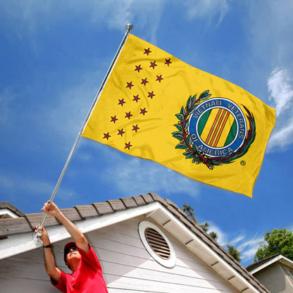 Vietnam Veterans flag 3x5ft banner man cave