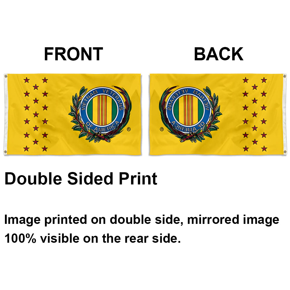 Vietnam Veterans flag 3x5ft banner man cave