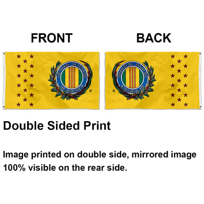 Vietnam Veterans flag 3x5ft banner man cave