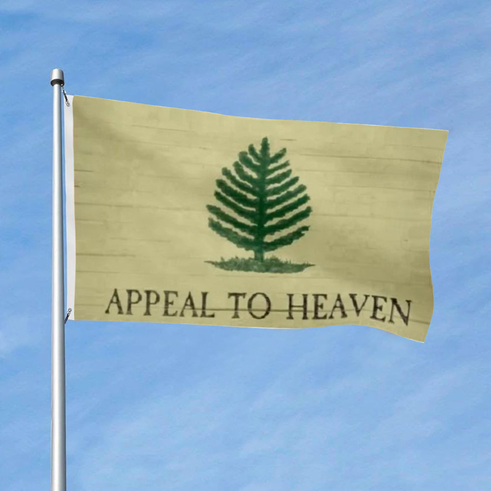 Vintage Appeal To Heaven Liberty Tree Washingtons Crusiers flag 3x5ft banner man cave
