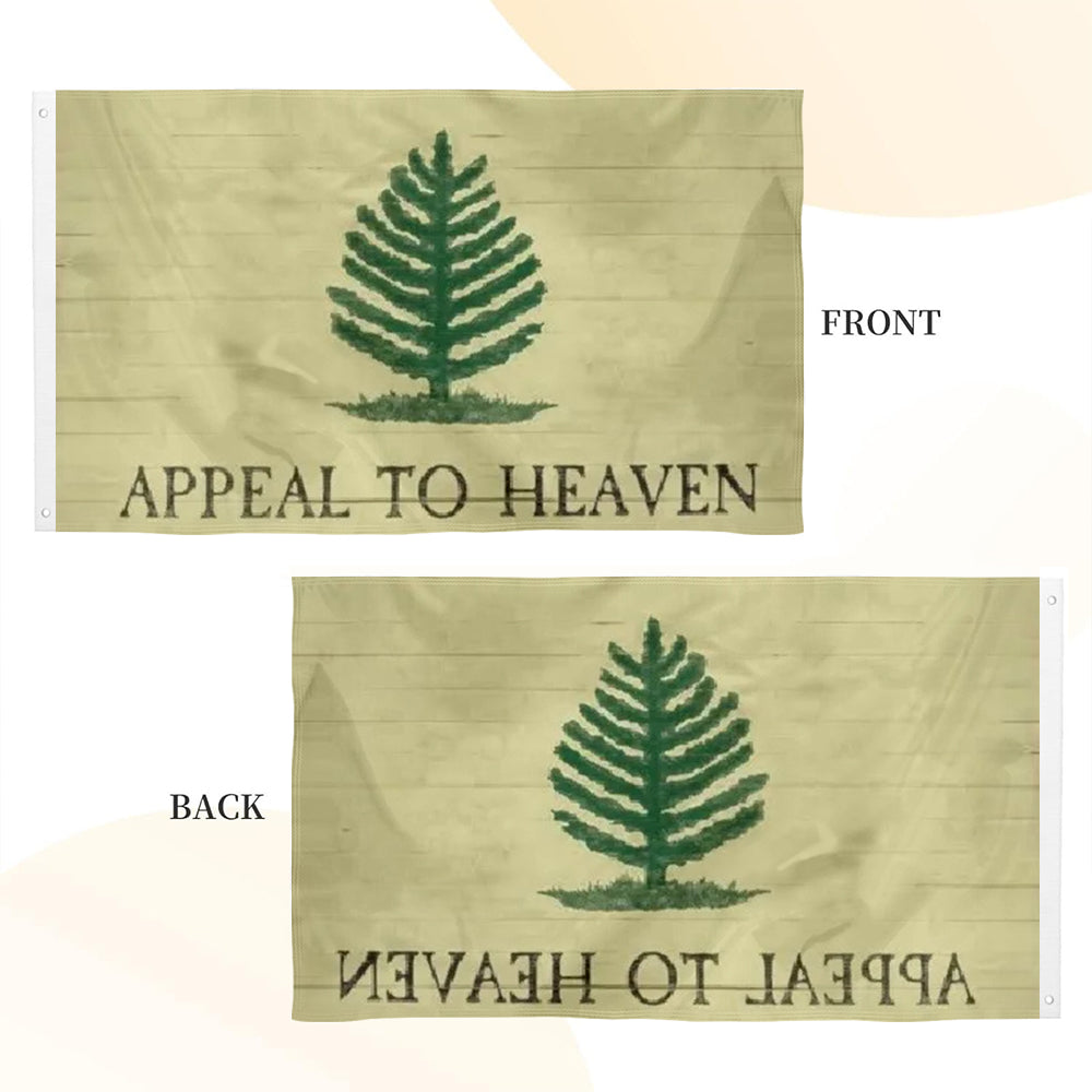 Vintage Appeal To Heaven Liberty Tree Washingtons Crusiers flag 3x5ft banner man cave