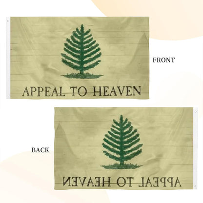 Vintage Appeal To Heaven Liberty Tree Washingtons Crusiers flag 3x5ft banner man cave