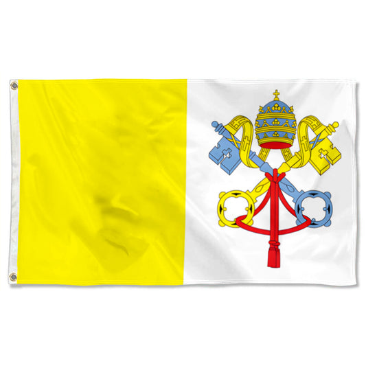 Vatican City flag 3x5ft banner man cave