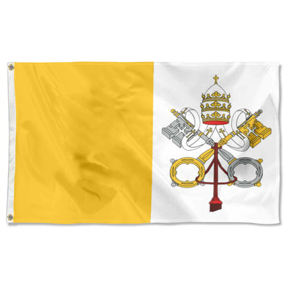 Vatican City flag 3x5ft banner man cave 2