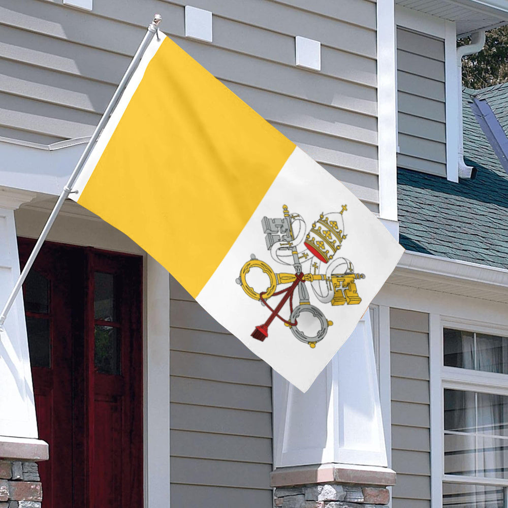 Vatican City flag 3x5ft banner man cave 2