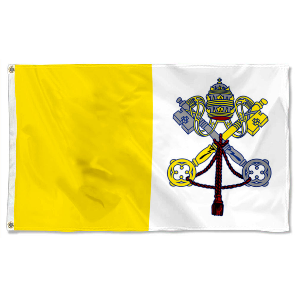Vatican City flag 3x5ft banner man cave 3