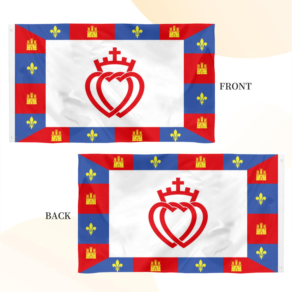 VendéE Coat of Arms flag 3x5ft banner man cave