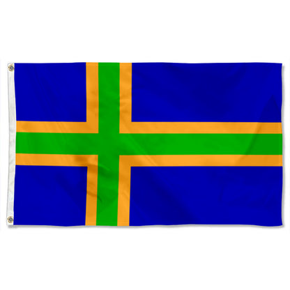Vendsyssel, Denmark flag 3x5ft banner man cave
