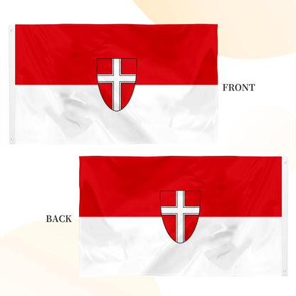 Vienna, Austria flag 3x5ft banner man cave