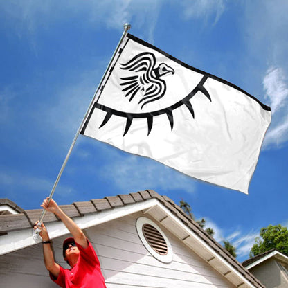 Viking Raven flag 3x5ft banner man cave