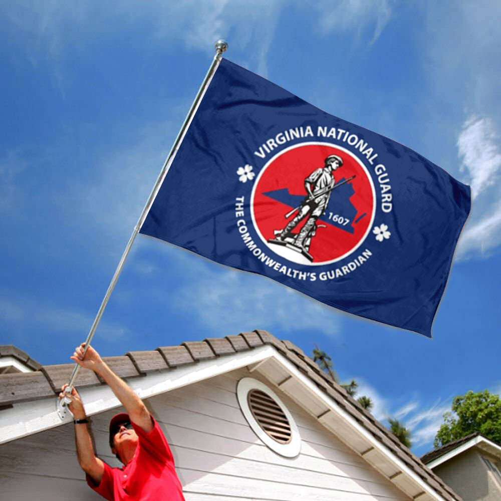 Virginia National Guard flag 3x5ft banner man cave