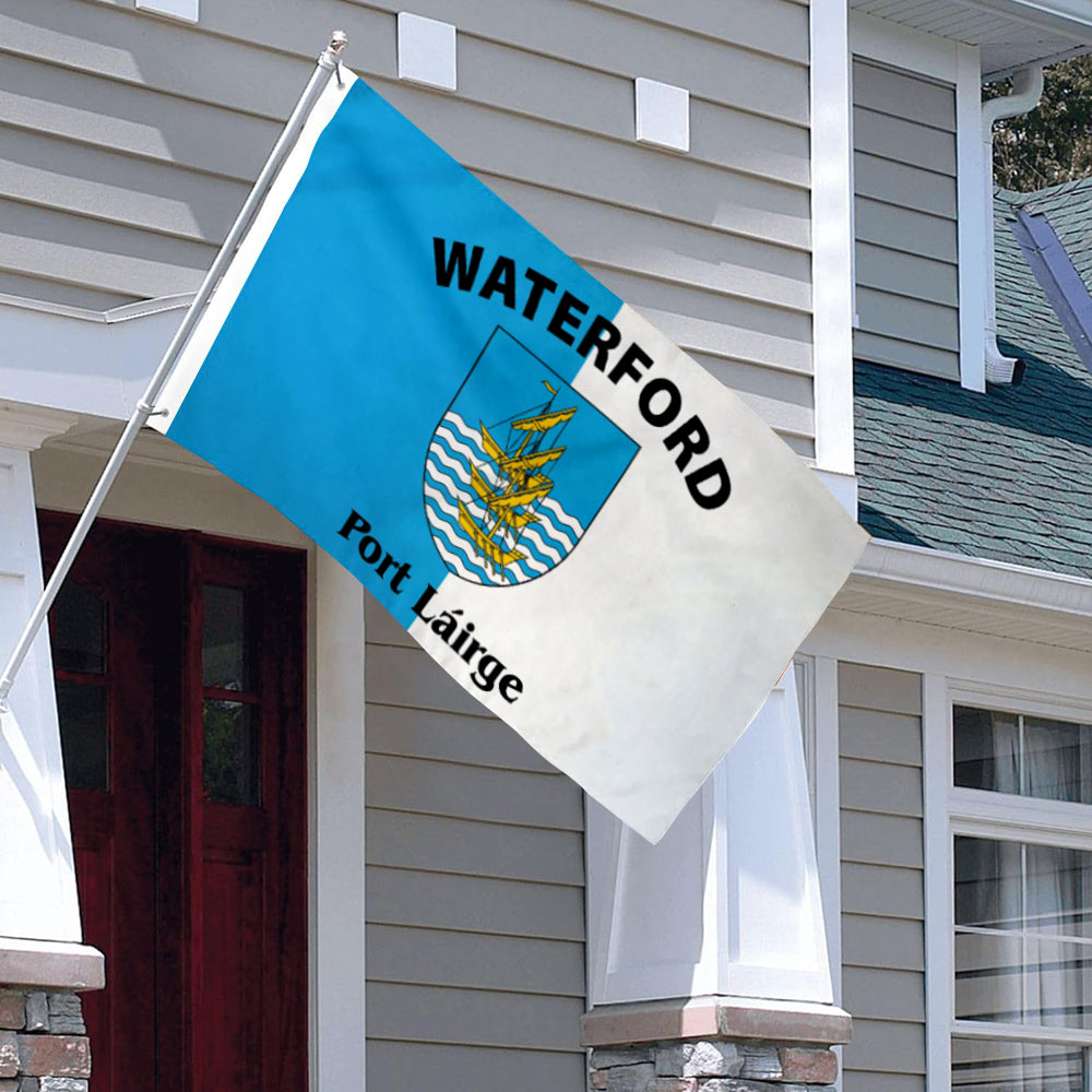 Waterford Ireland County flag 3x5ft banner man cave