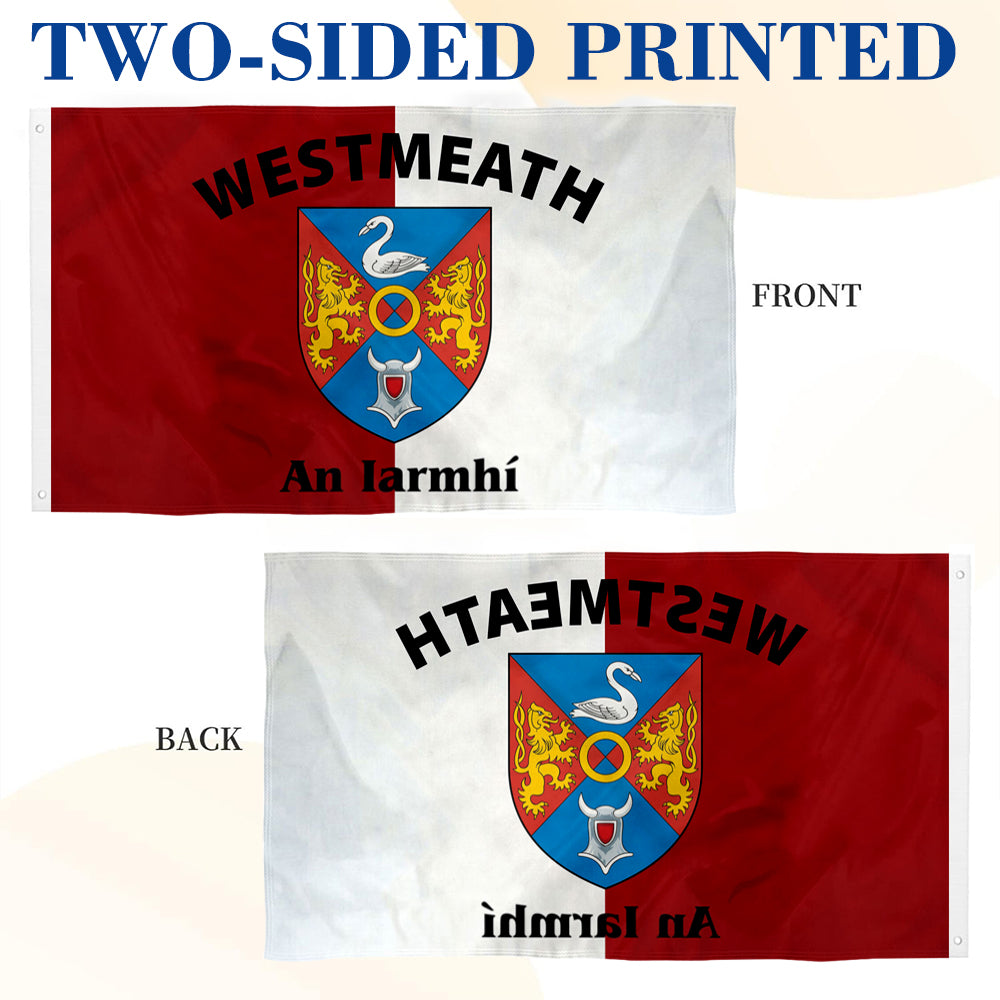 Westmeath Ireland County flag 3x5ft banner man cave