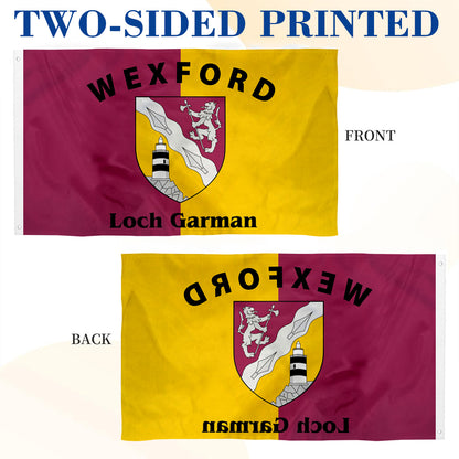 Wexford Ireland County flag 3x5ft banner man cave