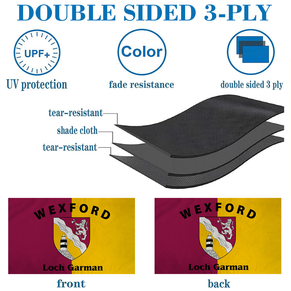 Wexford Ireland County flag 3x5ft banner man cave